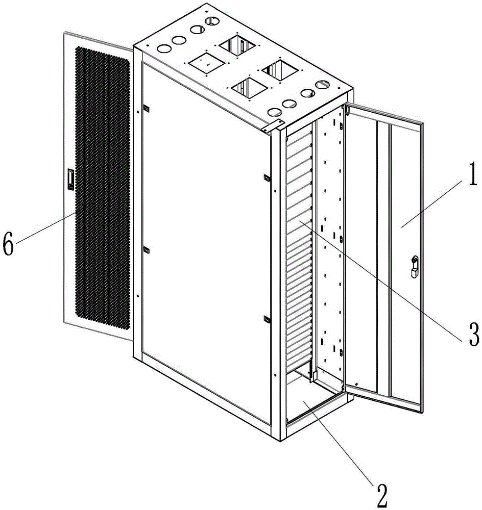 Cabinet capable of self temperature regulation