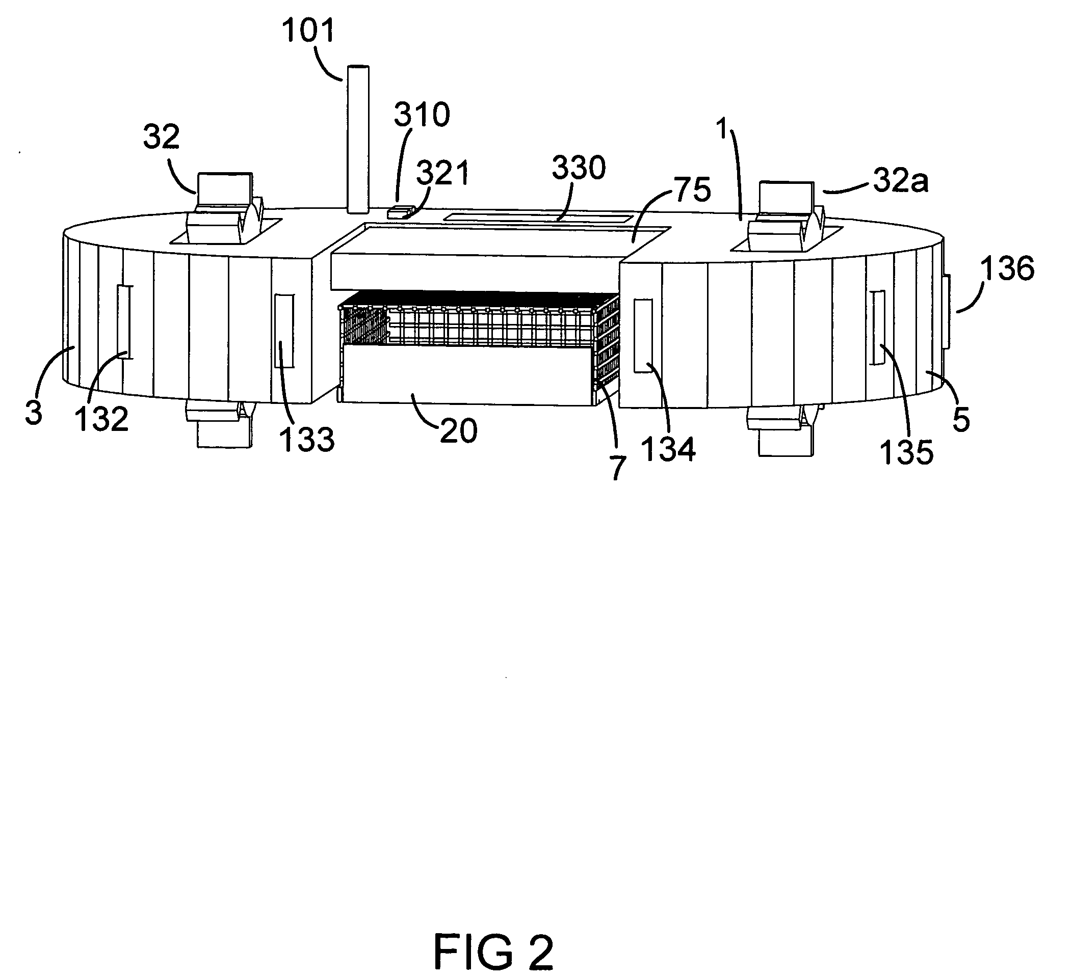 Water surface cleaning machine