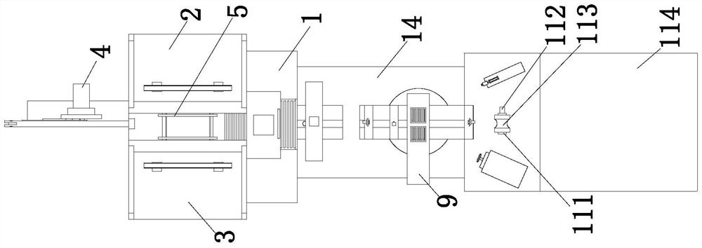 Automatic machining process for fan stand column