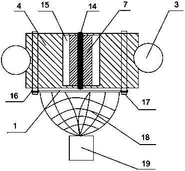 A floating active energy-free garbage collection device