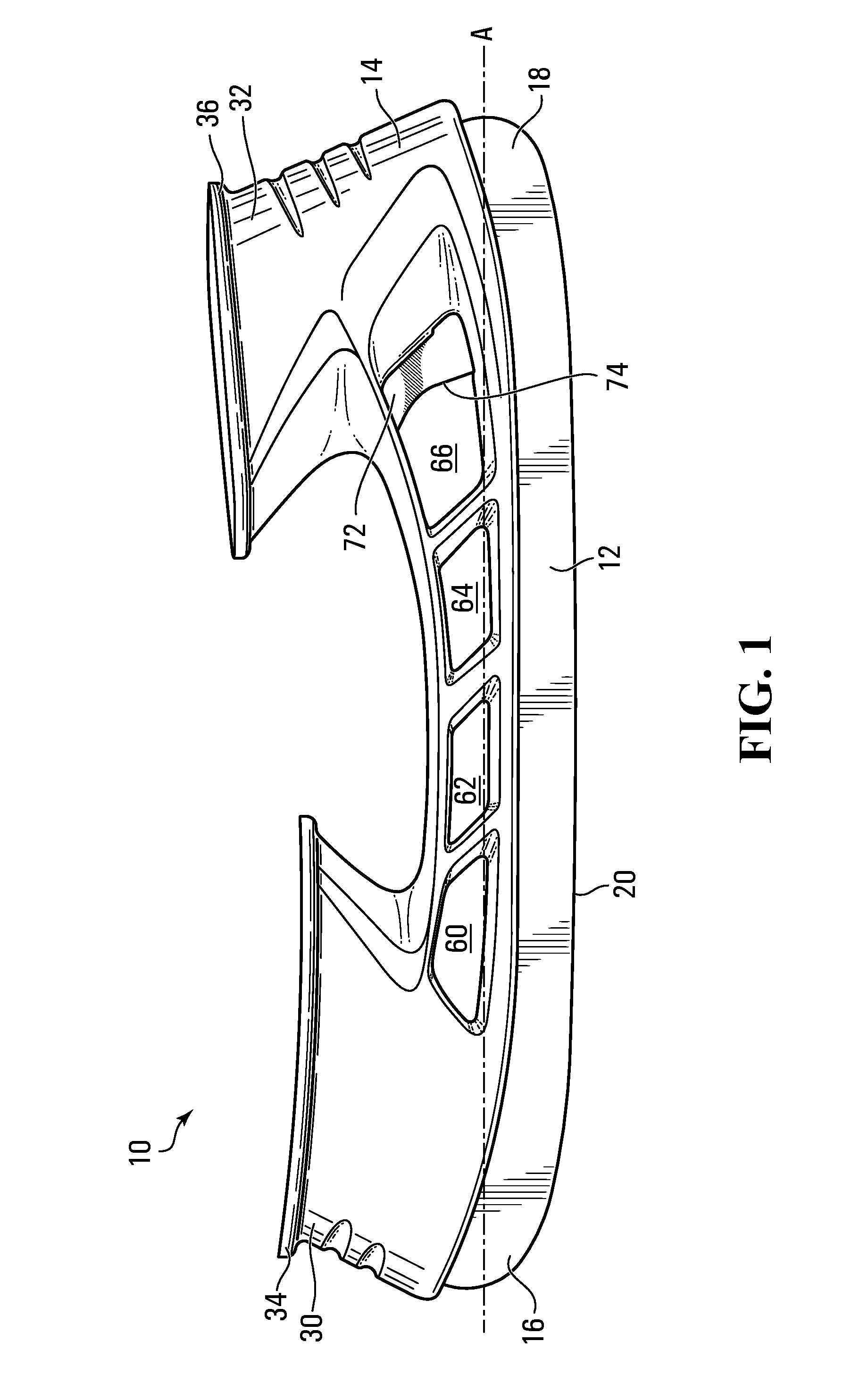 Ice skate blade assembly