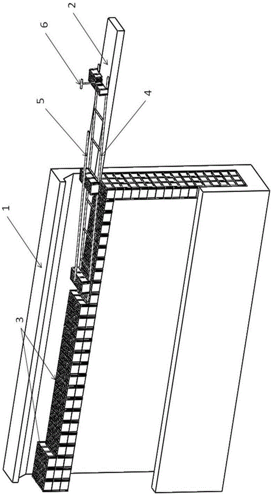 Thermal-state non-stop production replacement method of lattice bricks in regenerative chamber of coke oven