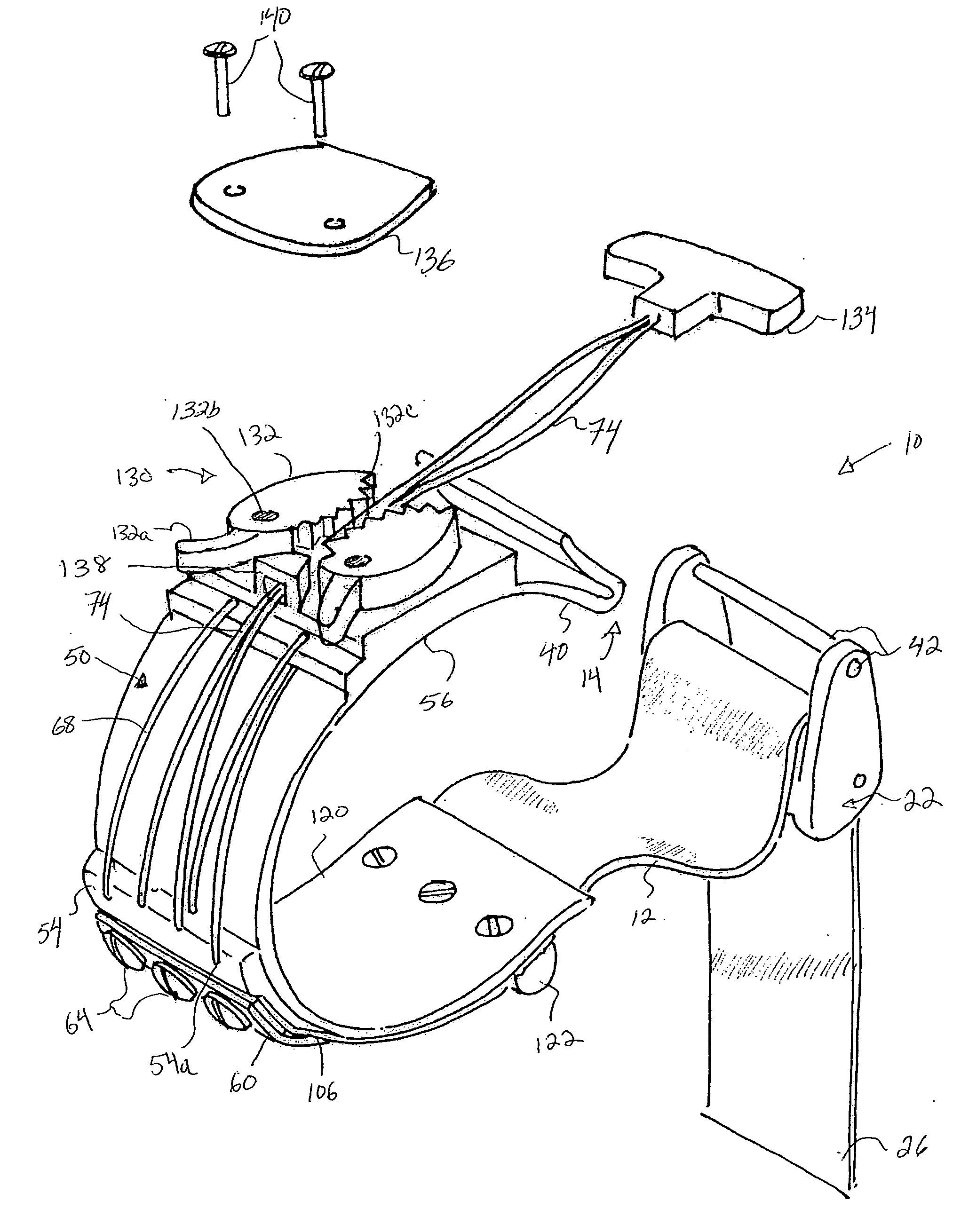 Field circulatory constriction device