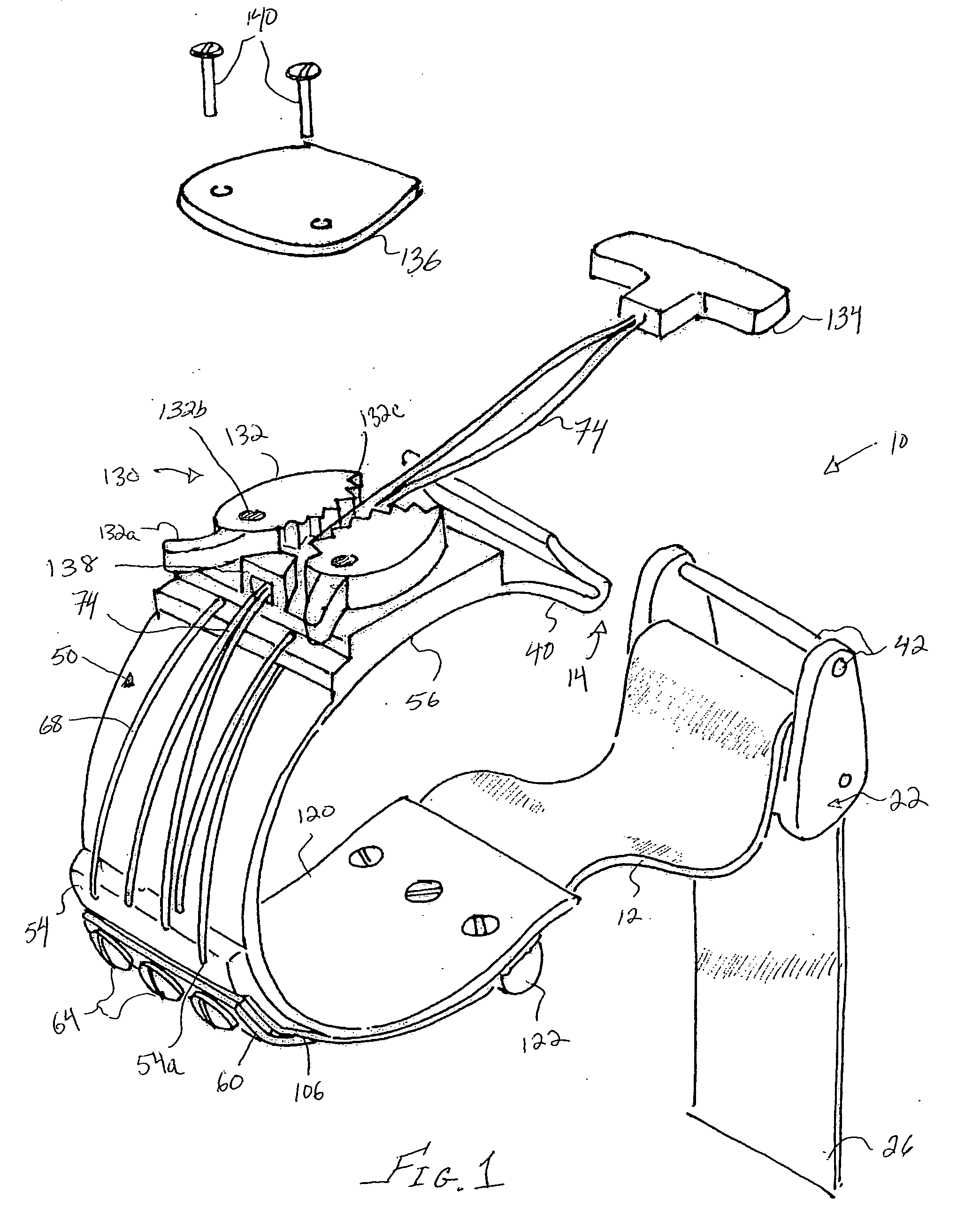 Field circulatory constriction device