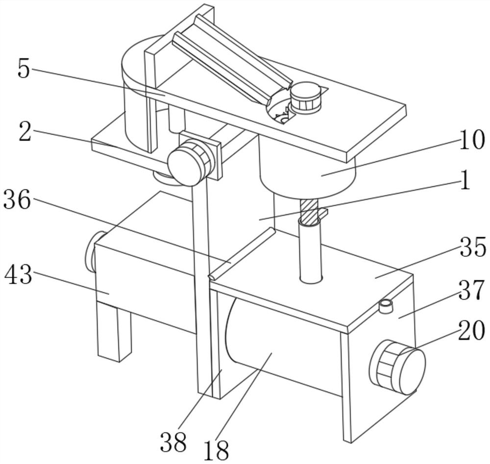 Coarse and fine sorting equipment for tea production and processing