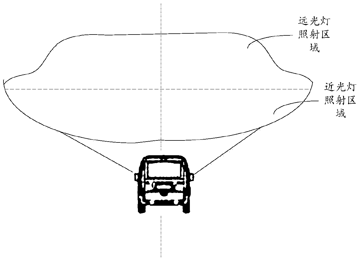 Vehicle lamp control method, device and system as well as vehicle