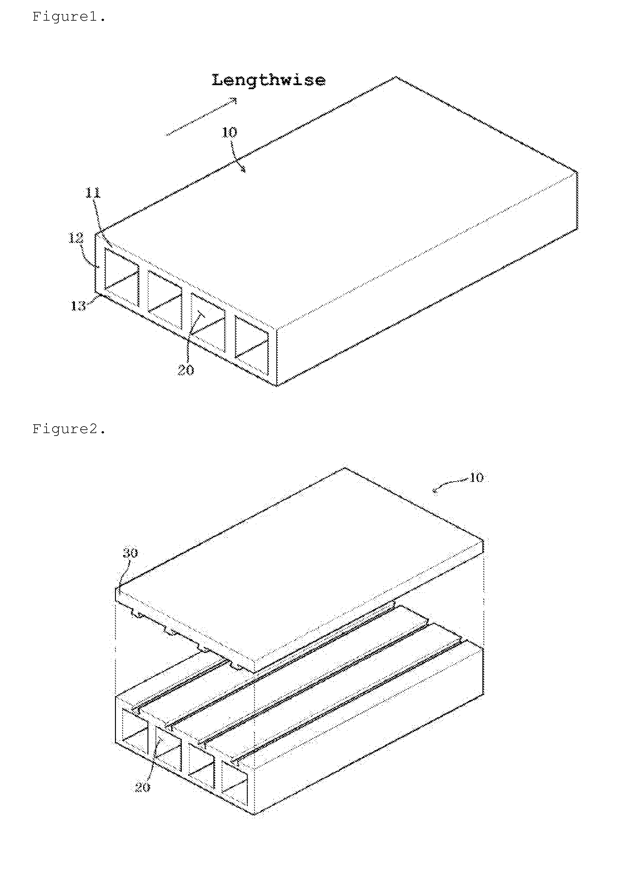 Lining board using of multi-layer fiber sheet