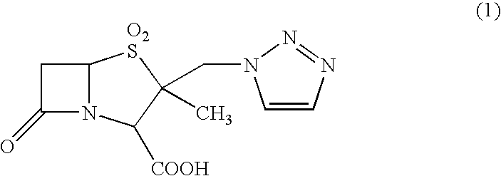 Anhydrous crystal of β-lactam compound and method for preparation thereof