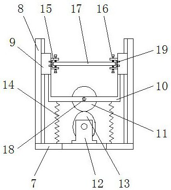 A tooling combination for machining axial flow pump blades and a precision machining method for axial flow pump blades