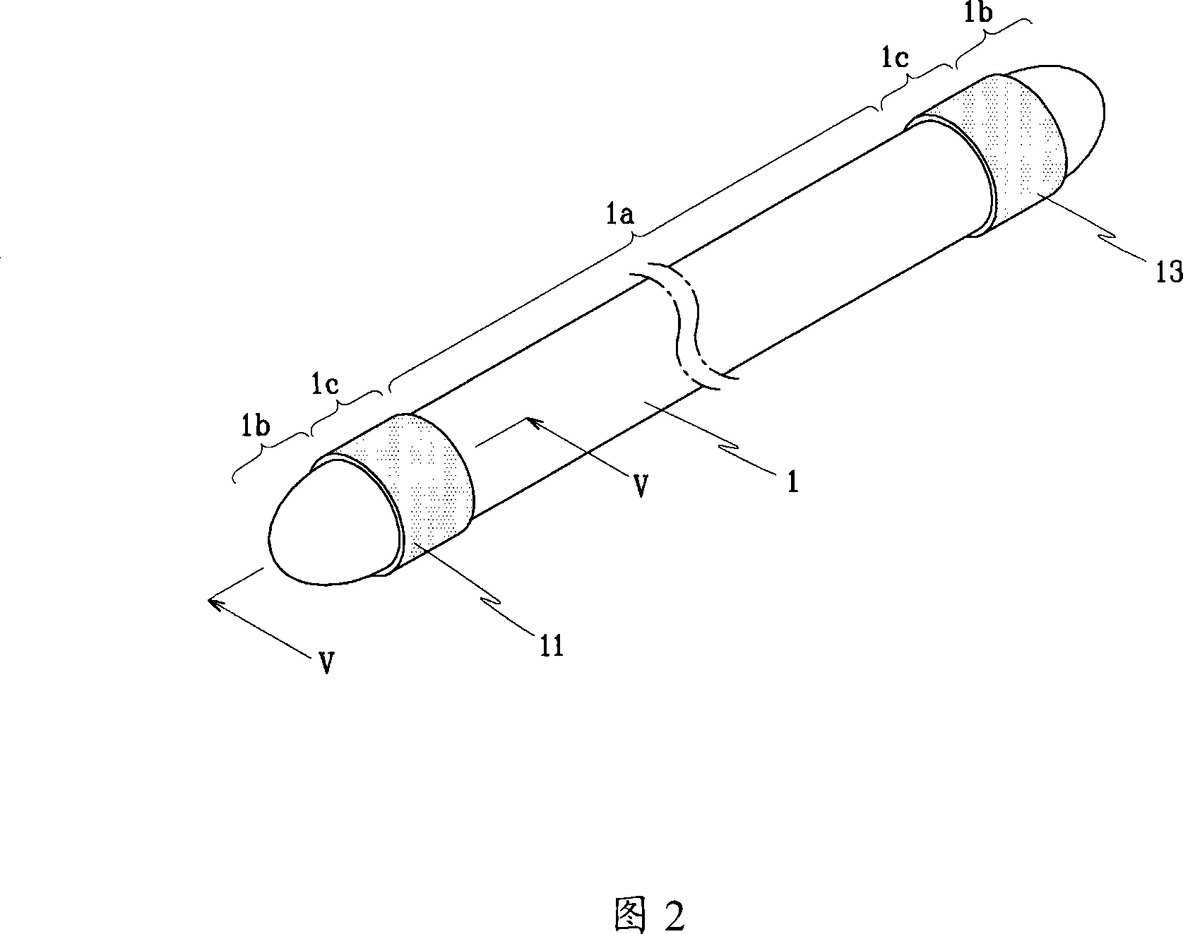 Fluorescent body coating method of fluorescent lamp