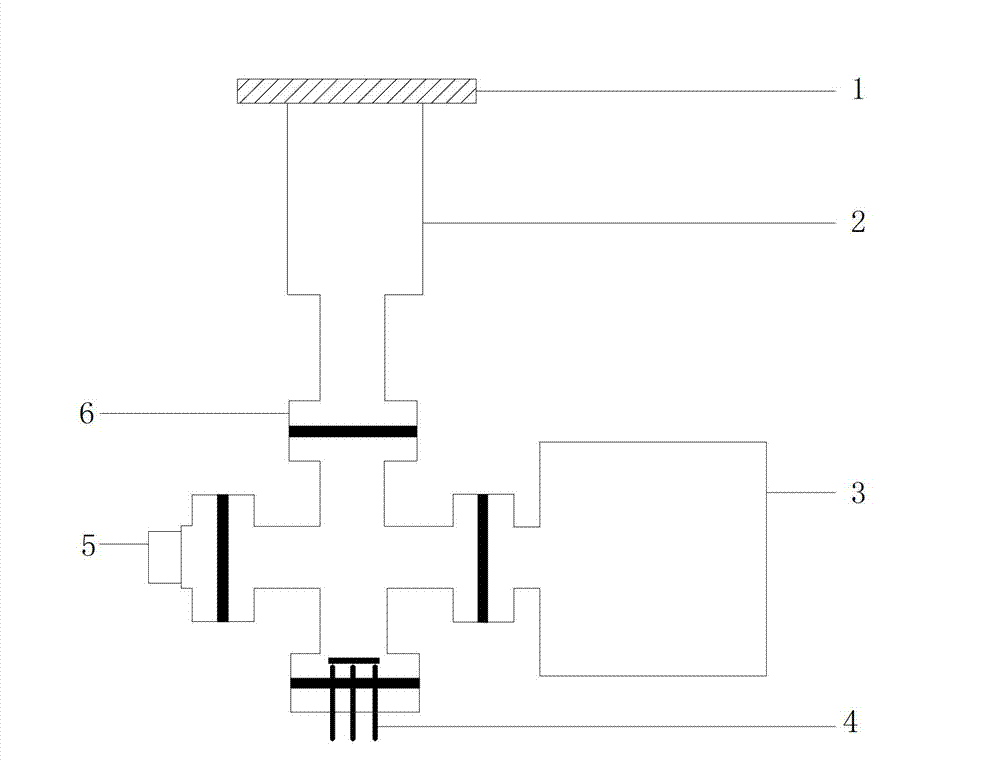 Chip-type atom gyroscope and rotation measuring method thereof