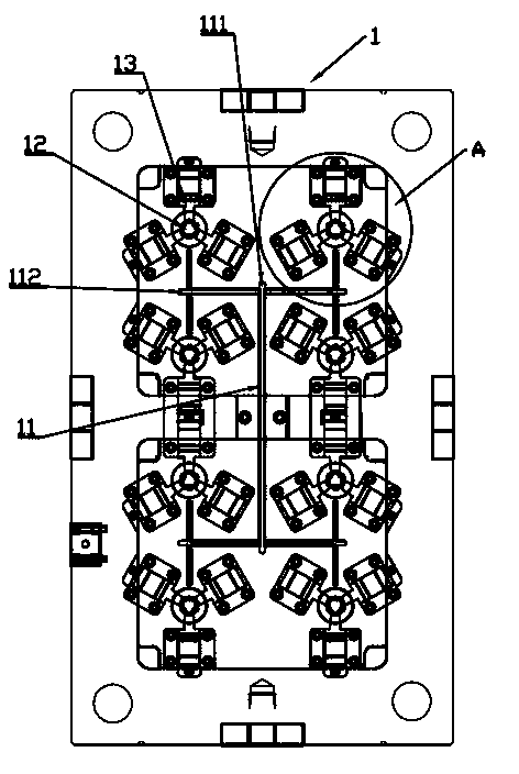 Injection mold easy to release