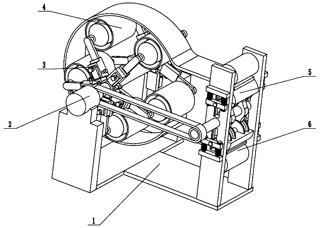 Anti-pilling flannel production process and production device