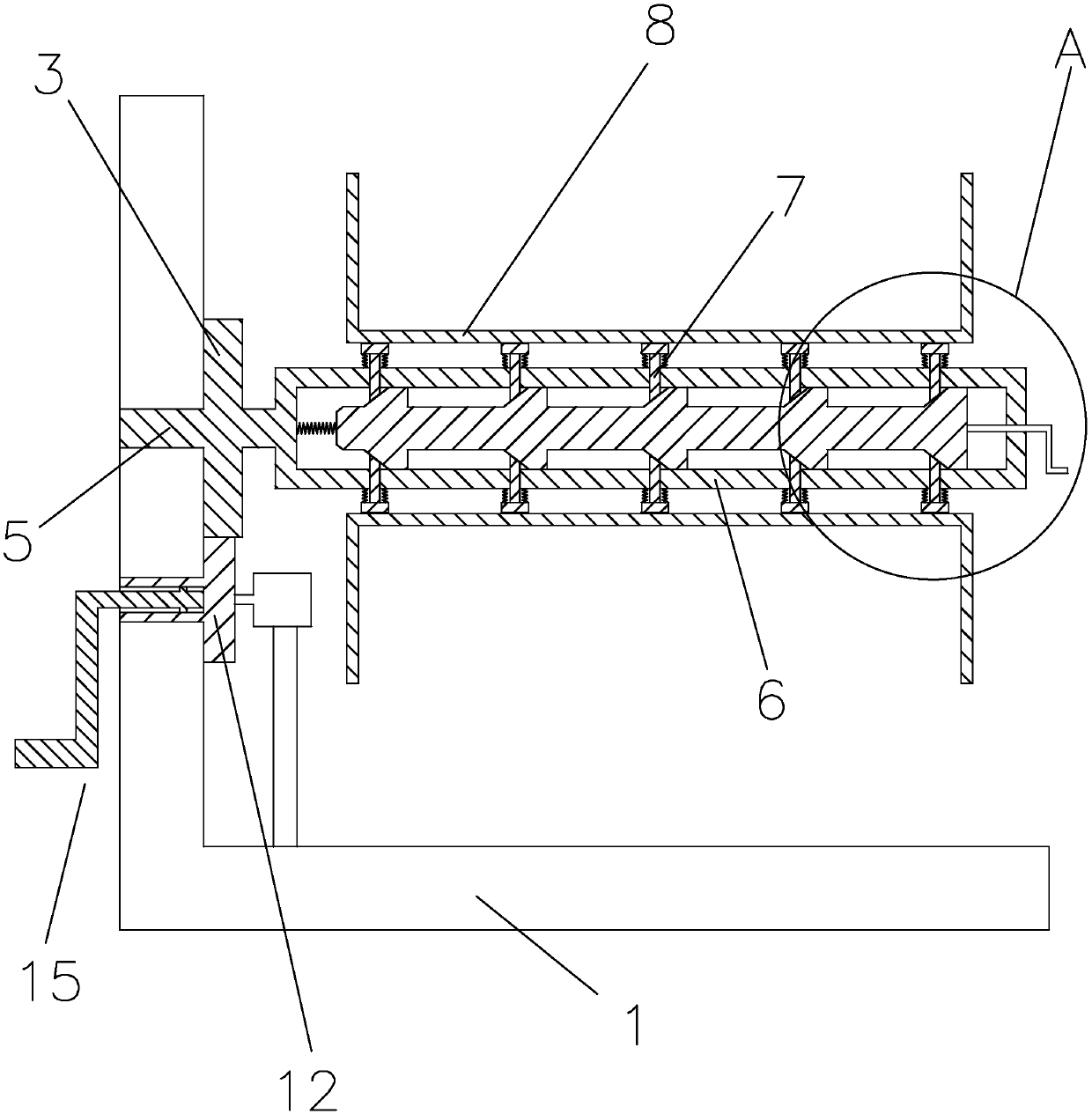 Take-up device capable of protecting electric wire