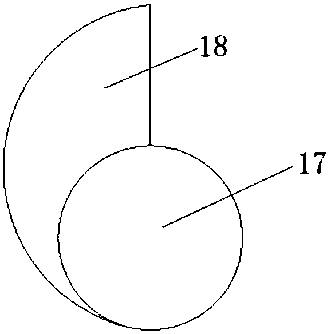 Stirring device convenient for uniform stirring for organic silica gel production