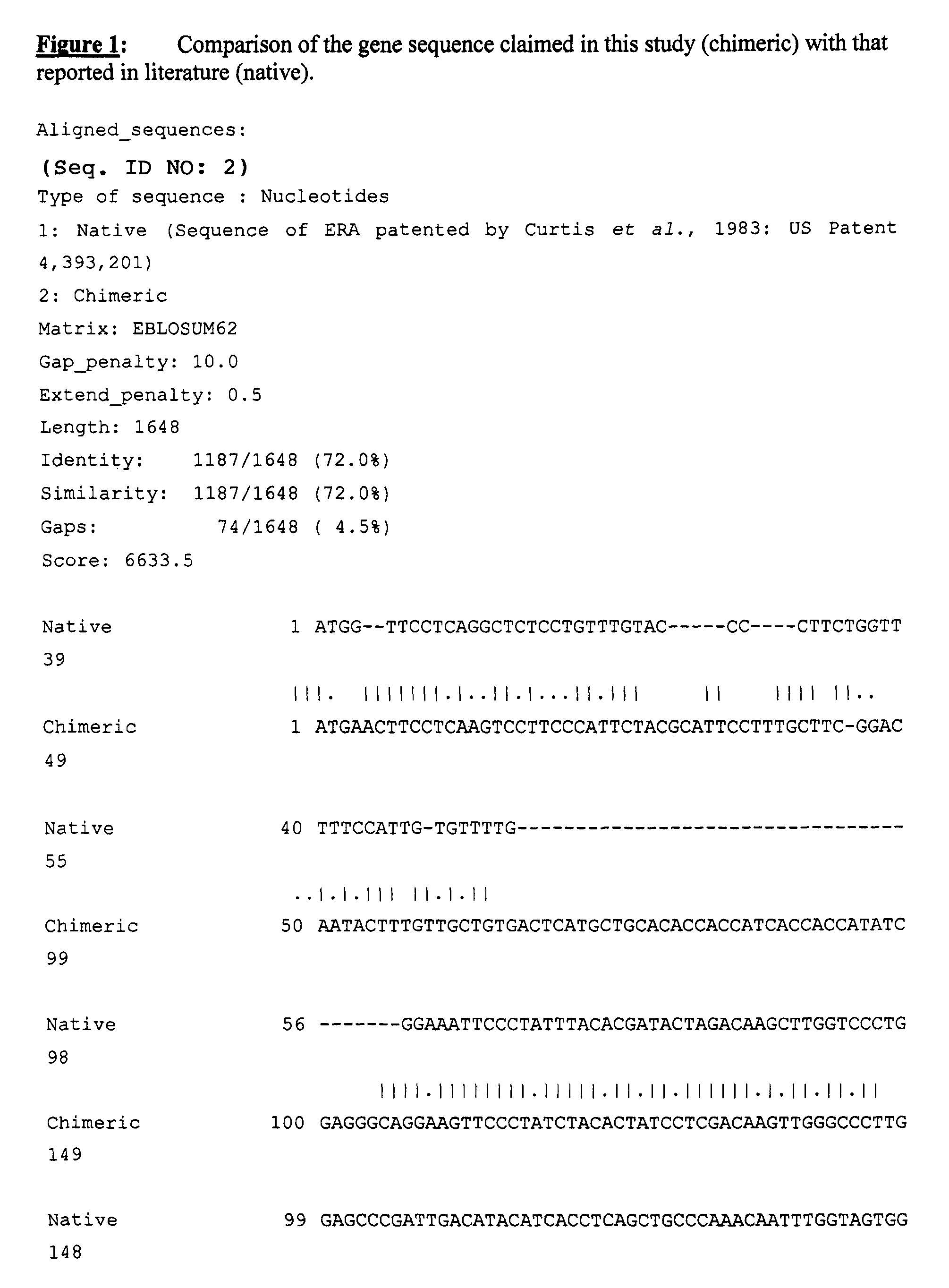 Chimeric G protein based rabies vaccine