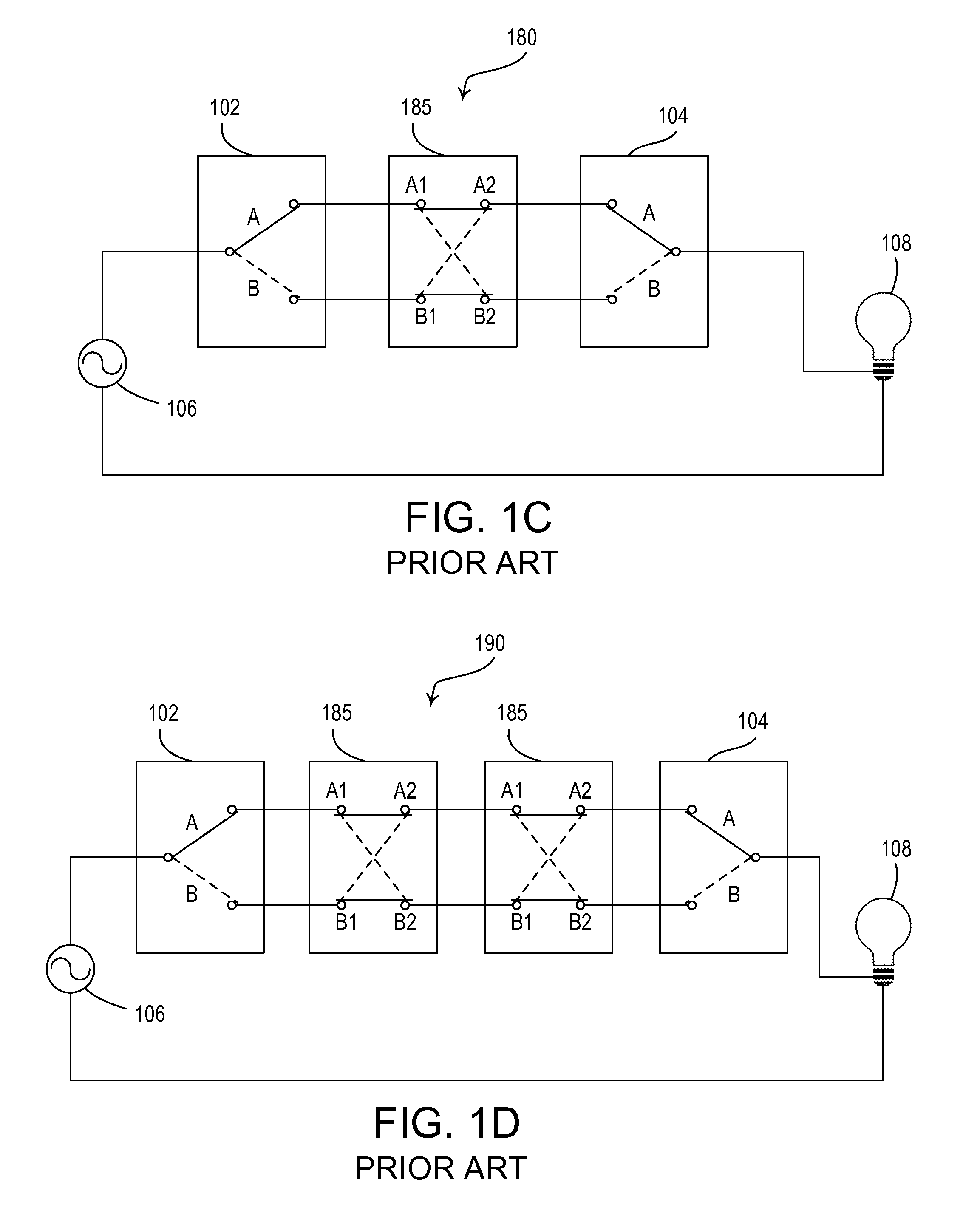 Load control device for use with lighting circuits having three-way switches