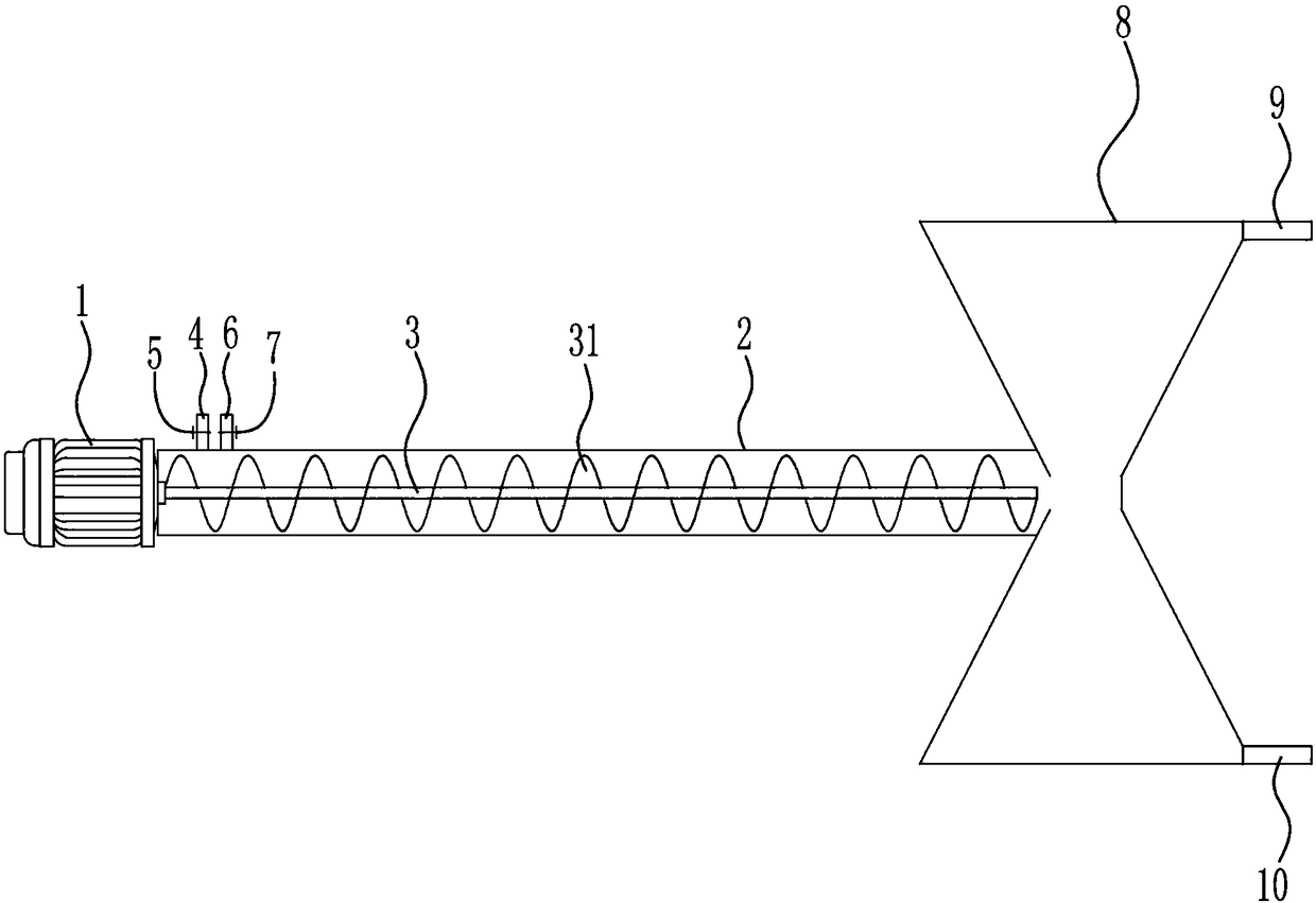 Extraction device for separating rare earth elements