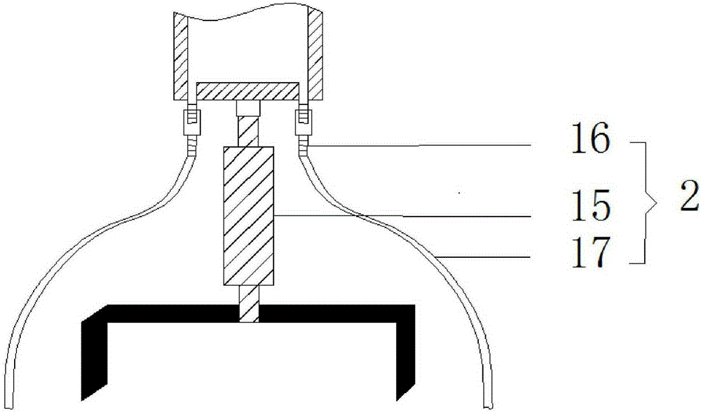 Lotus-root-shaped eutrophic sediment remediation system capable of aeration