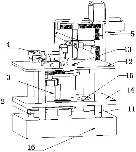 Inductor shell polishing device