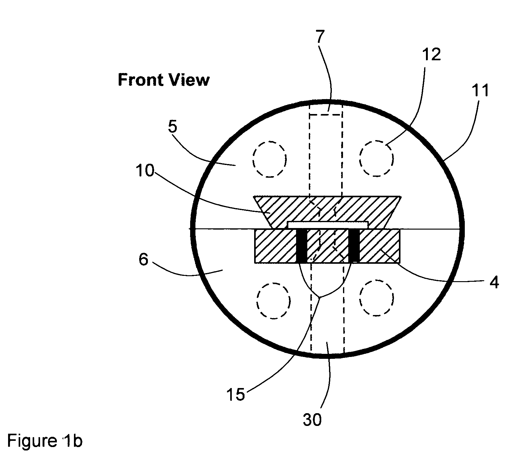 Dielectric slit die for in-line monitoring of liquids processing