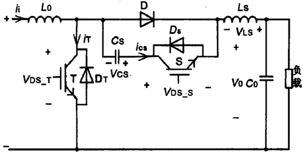 PFC soft switch topology applied to BOOST circuit