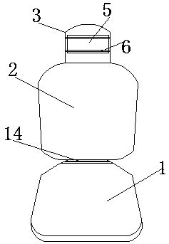 Seat cushion device for car