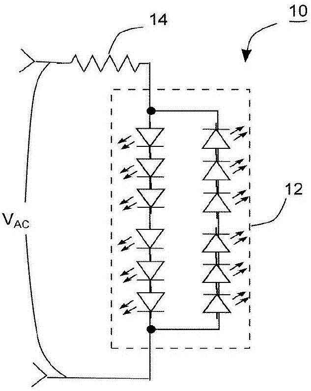 AC LED lighting systems and control methods without flickering