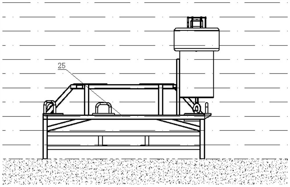 Shallow sea self-floating acoustic releaser and recovery method