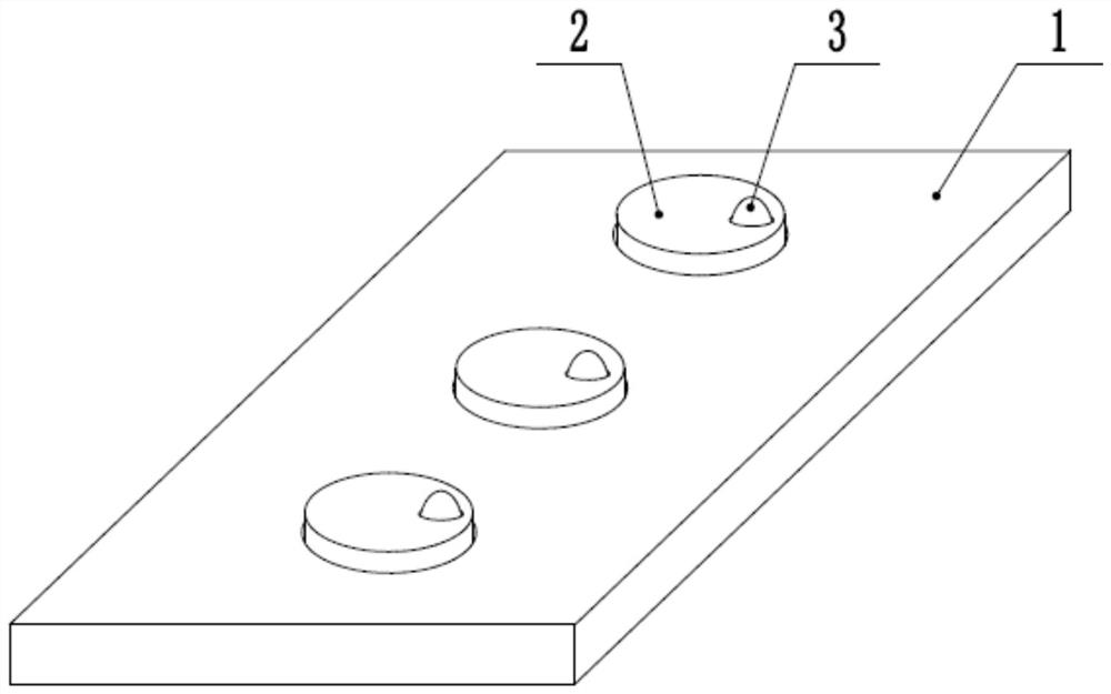 Patient call device for night use