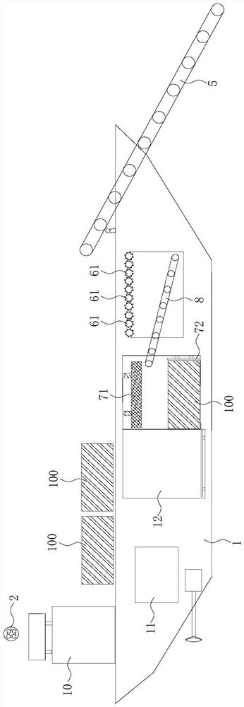 Water surface garbage cleaning ship and garbage cleaning method