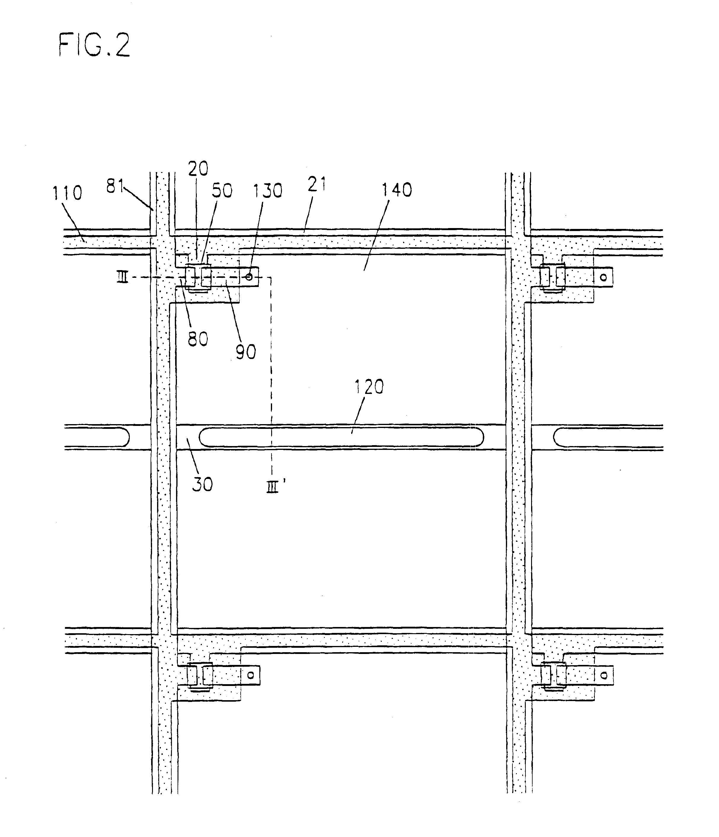 Liquid crystal displays including organic passivation layer contacting a portion of the semiconductor layer between source and drain regions