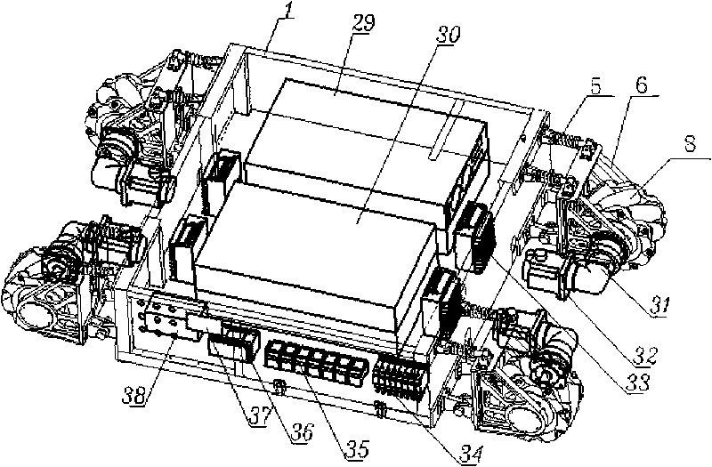 Unmanned remote control transfer cart