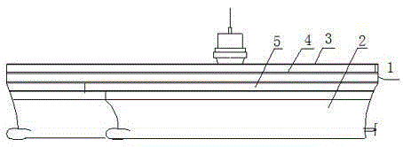 A combined high-speed aircraft carrier with a wind tunnel assisting system and its construction method