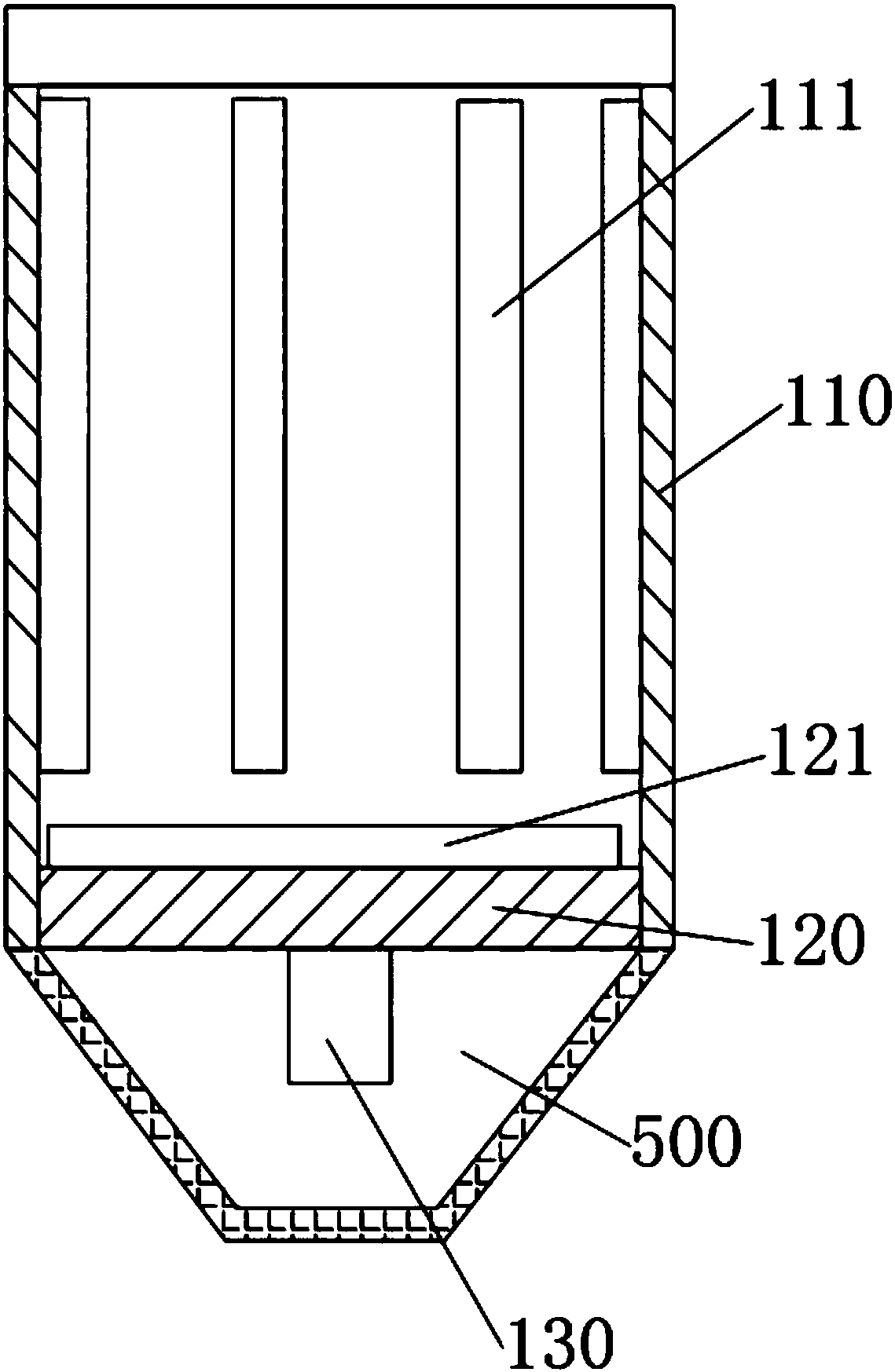 Kitchen waste treatment equipment