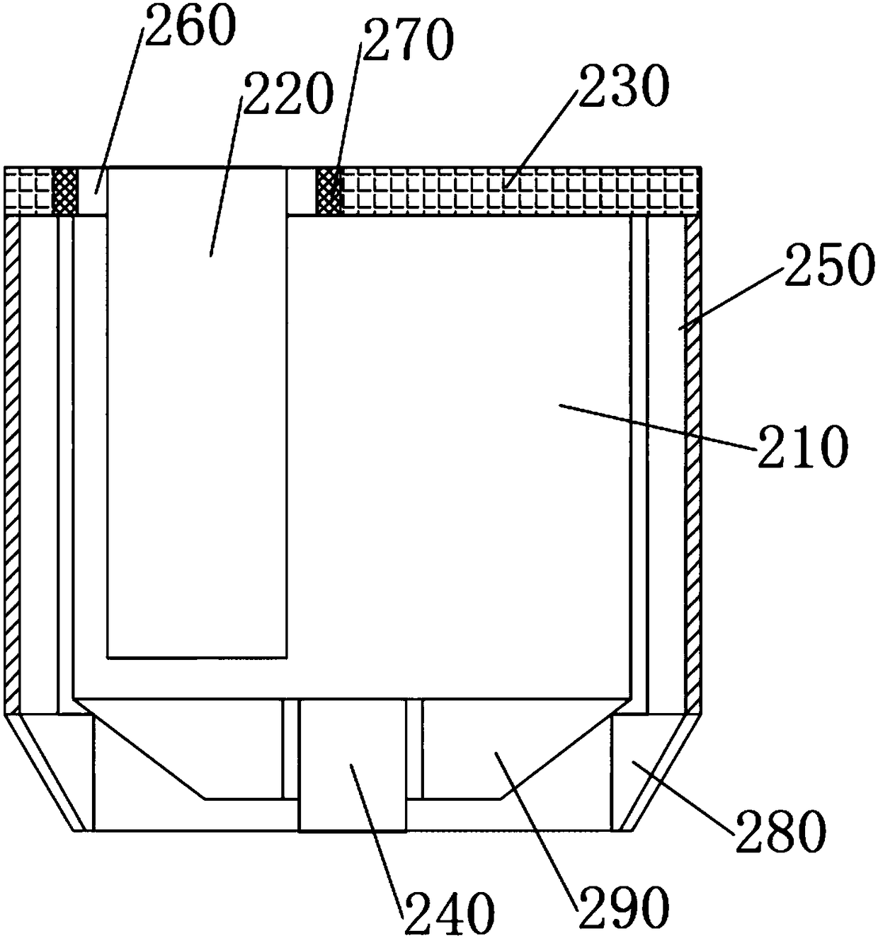 Kitchen waste treatment equipment