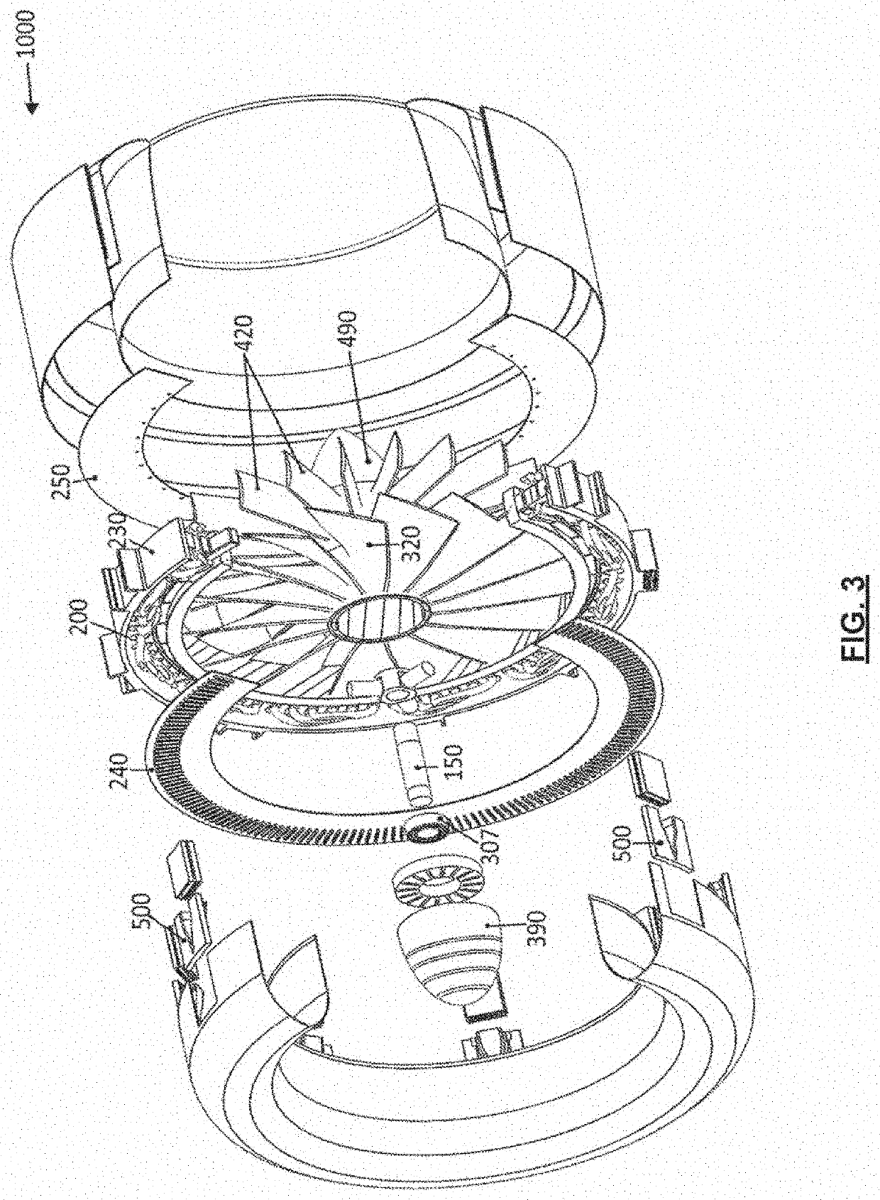 Electric aircraft propulsion system