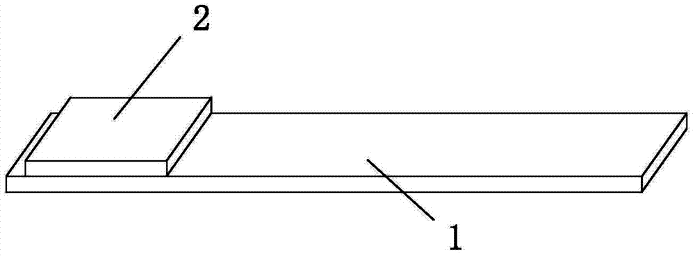 Mercury ion test paper as well as preparation method and use method thereof