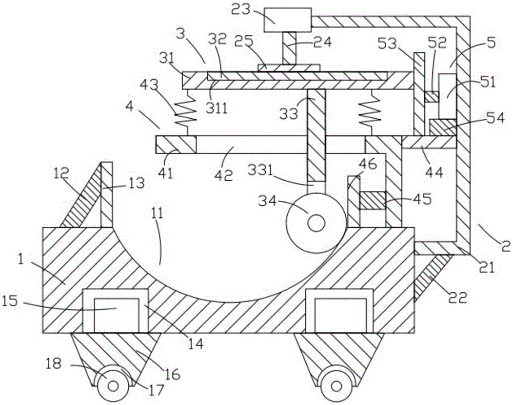 Medicine material crushing device