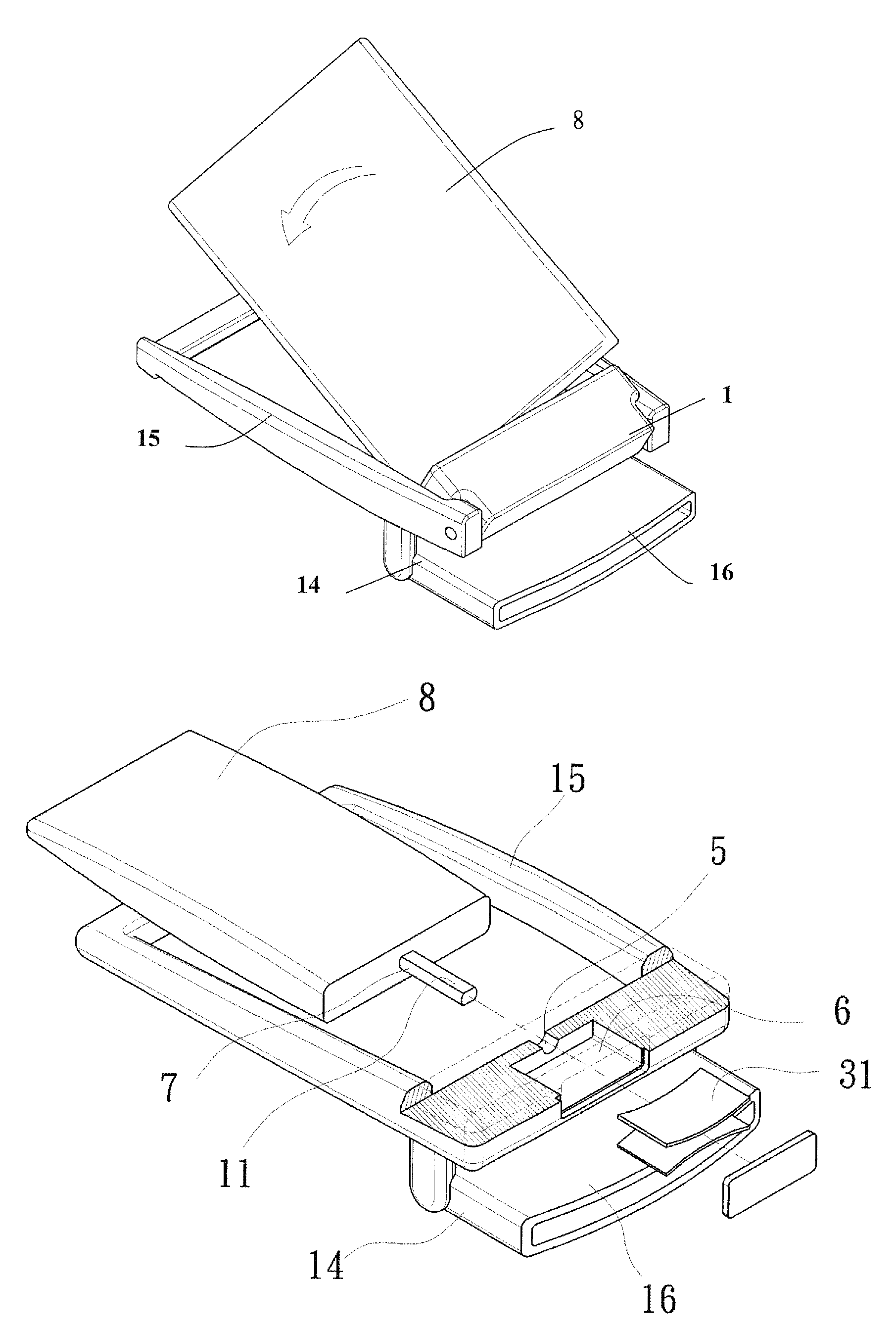 Resilient rotation buckle