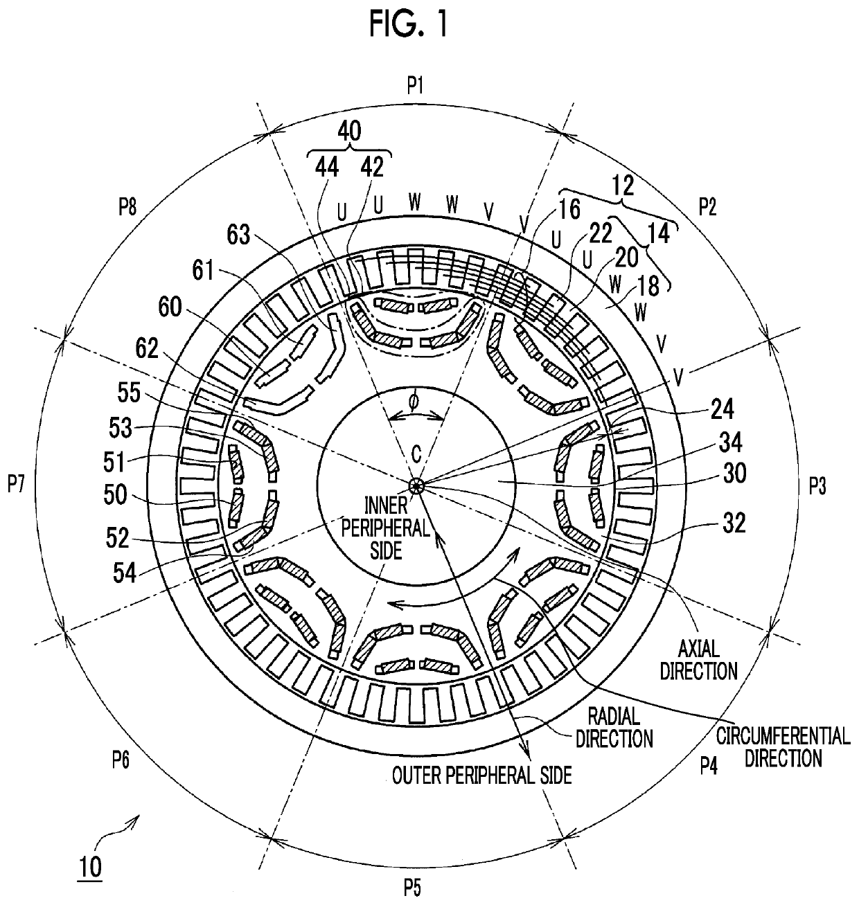 Rotary electric machine