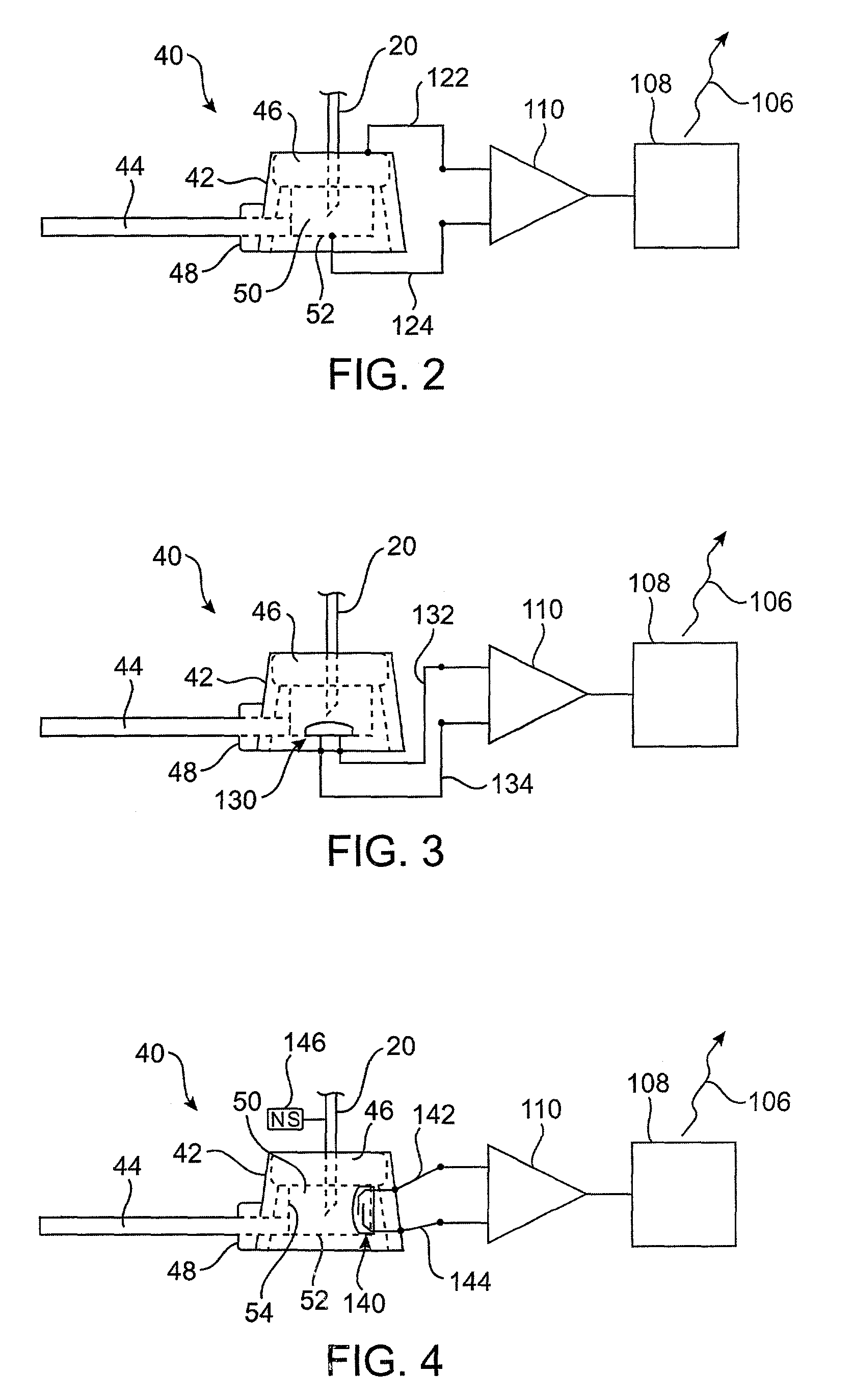 Vascular access port with needle detector