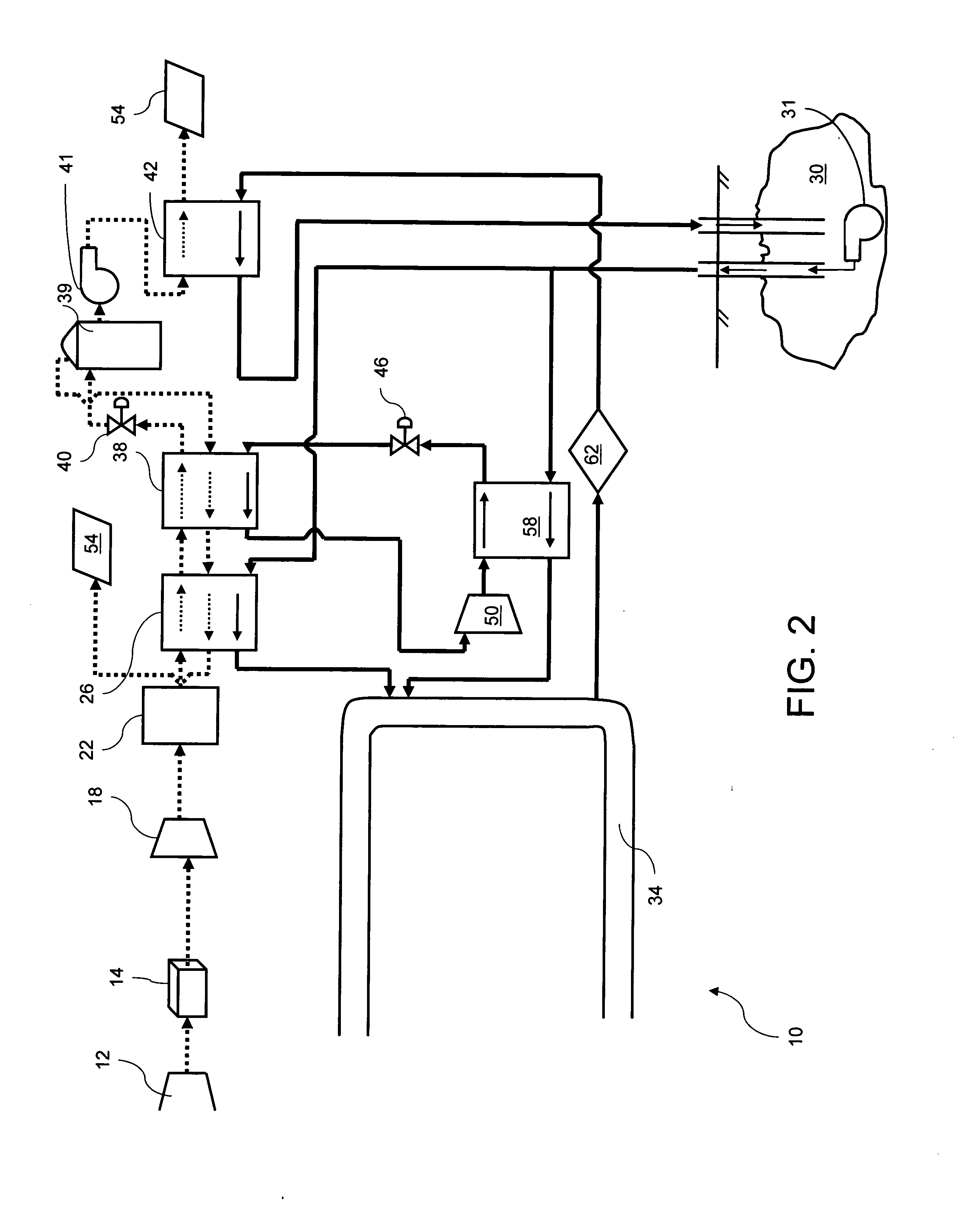 System and method for cold recovery