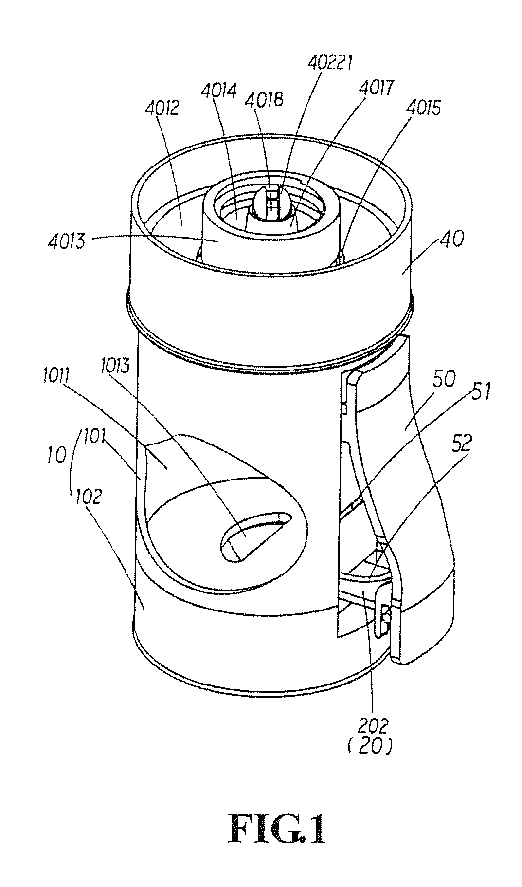 Containing device