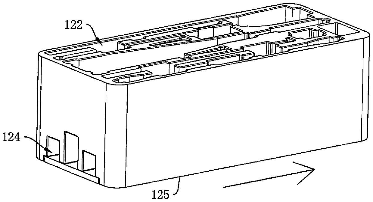 Unmanned aerial vehicle packaging box and unmanned aerial vehicle set