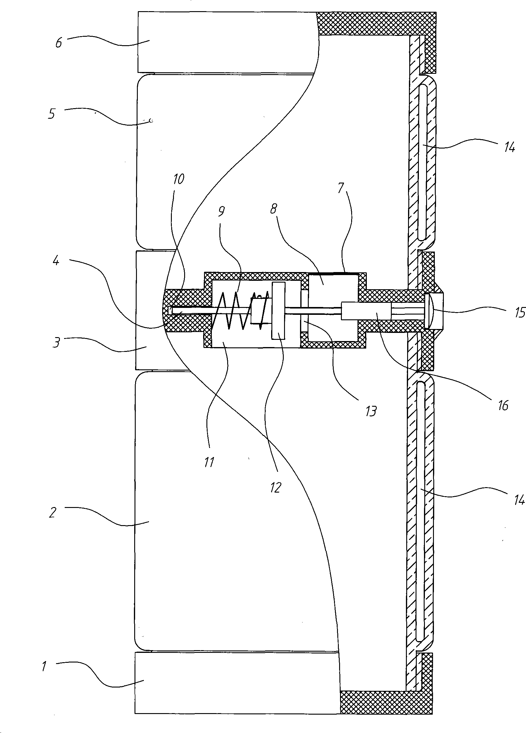 Tea cup with tea separation function