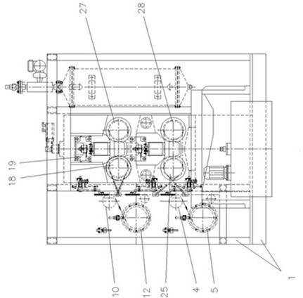 Four-roller direct-driving type diamond wire numerical control slicer