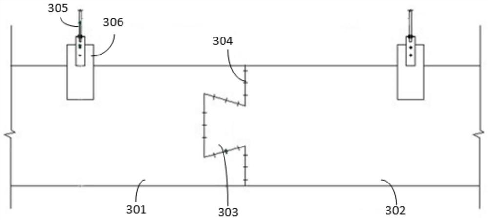 Gypsum board suspended ceiling mounting structure