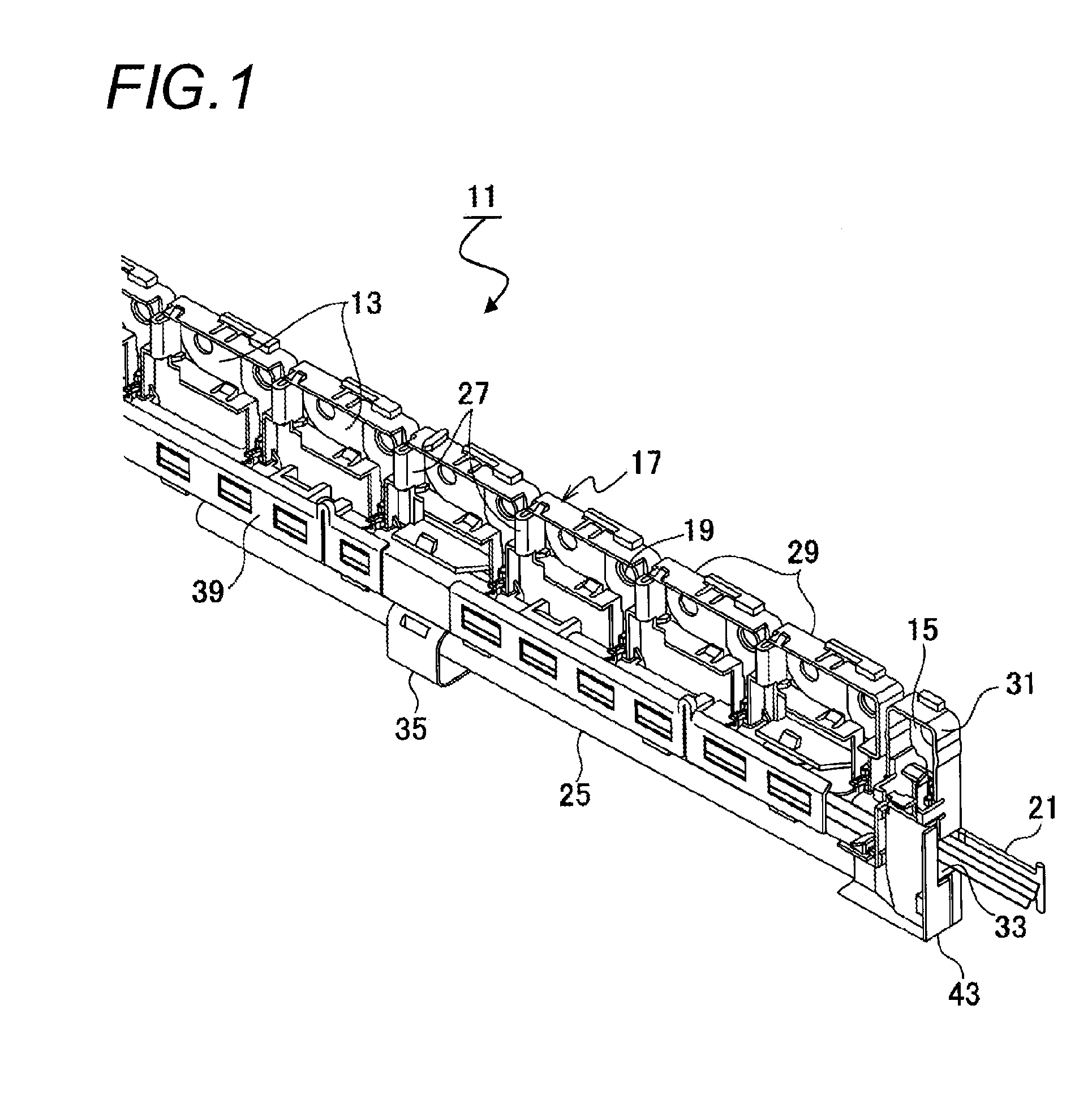 Busbar module unit