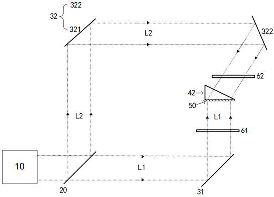 Volume holographic grating manufacturing device, volume holographic optical waveguide and manufacturing method and application thereof